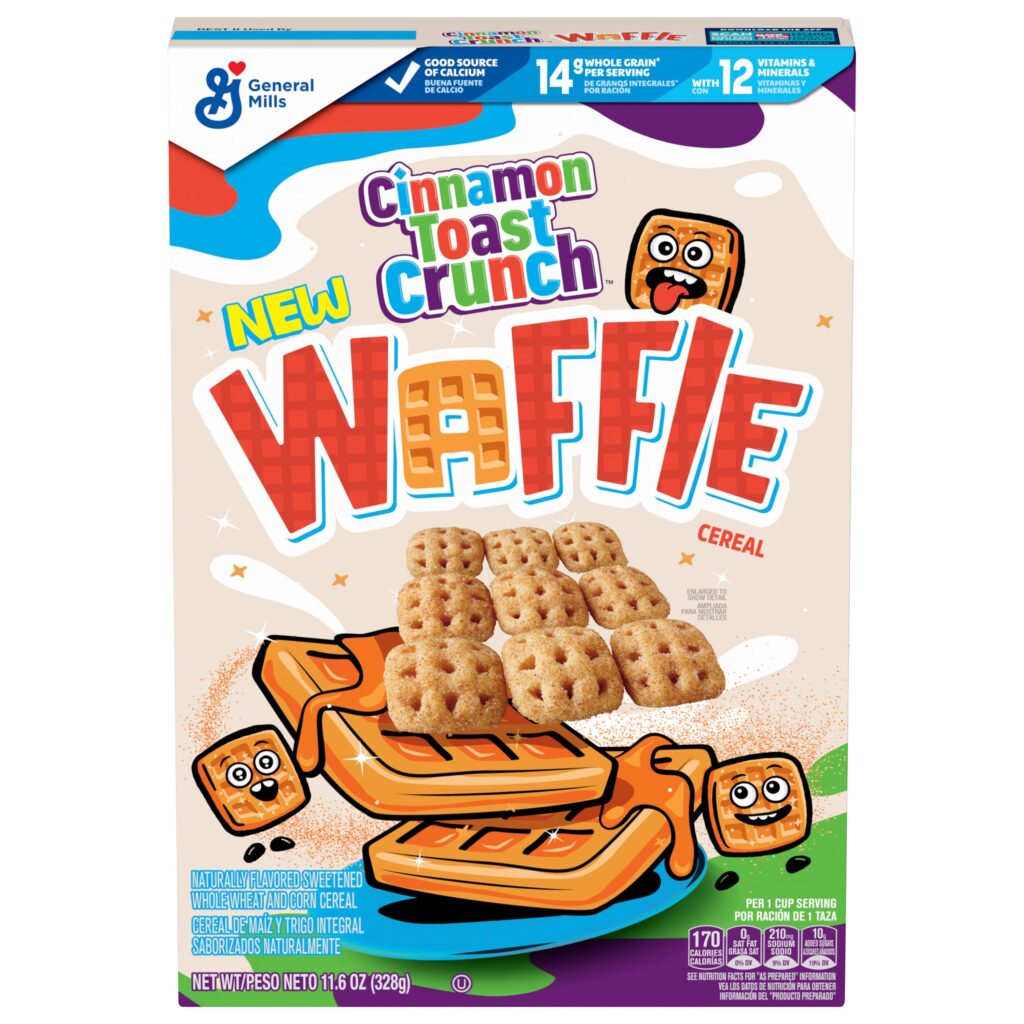 Cinnamon Toast Crunch Waffle Cereal 330g