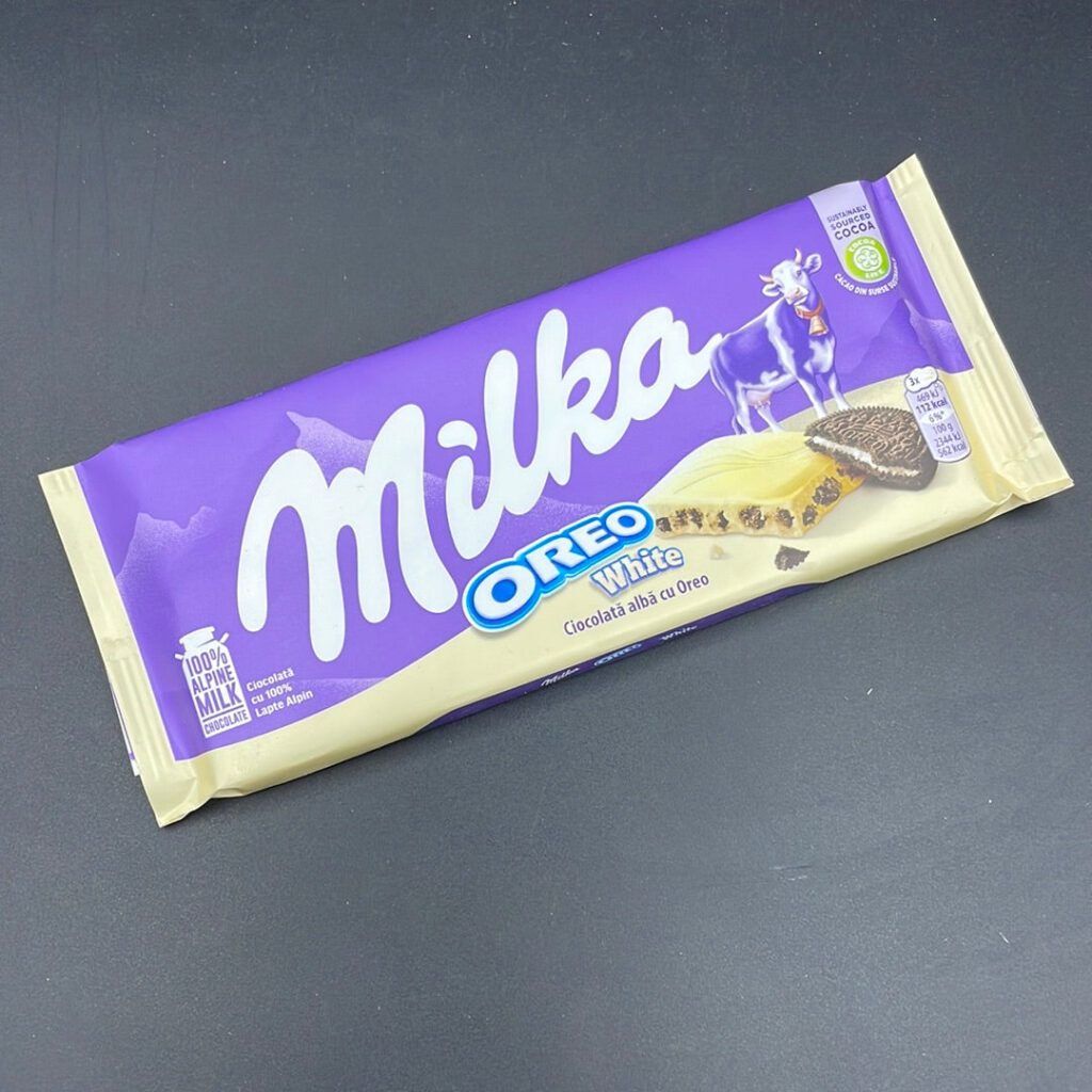 Milka – Oreo White Chocolate, 100g (EURO)