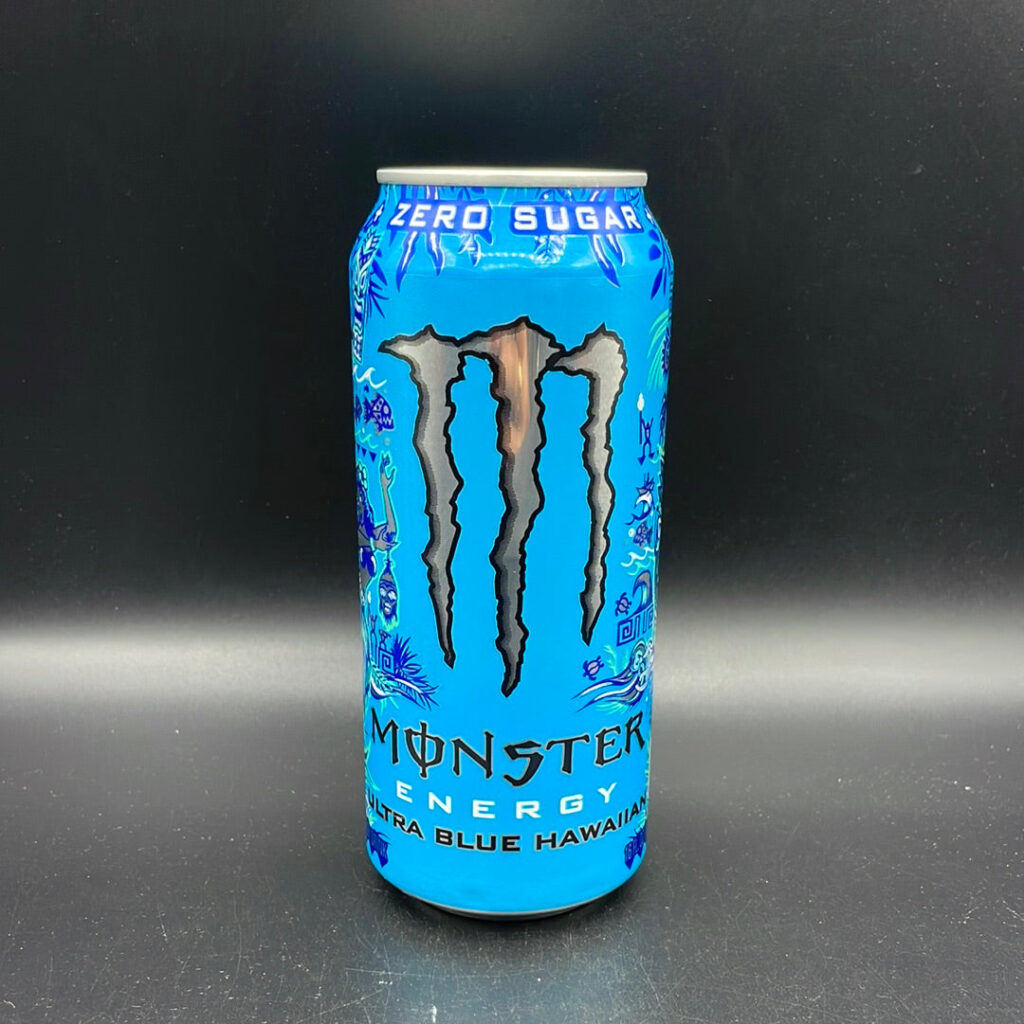 Monster Energy Ultra Blue Hawaiian Flavour 473ml, Zero Sugar (USA)