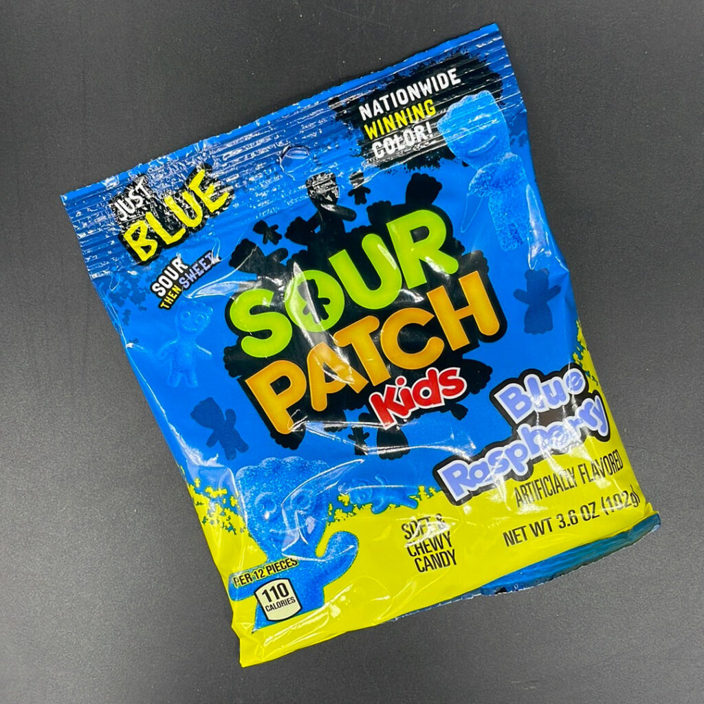 Sour Patch Kids ‘Just Blue’ Blue Raspberry Flavour 102g (USA)