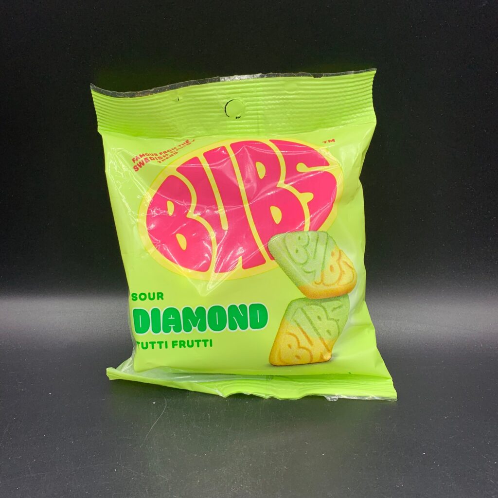 BUBS – Sour Diamond, Tutti Frutti Flavoured Candy, 156g (USA)