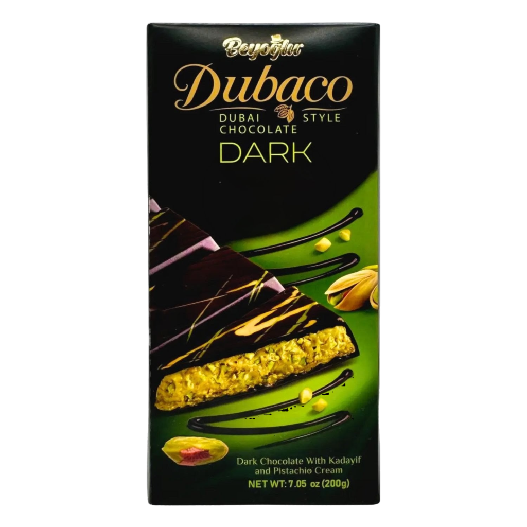 Dubaco Pistachio Dubai Dark Chocolate 200g