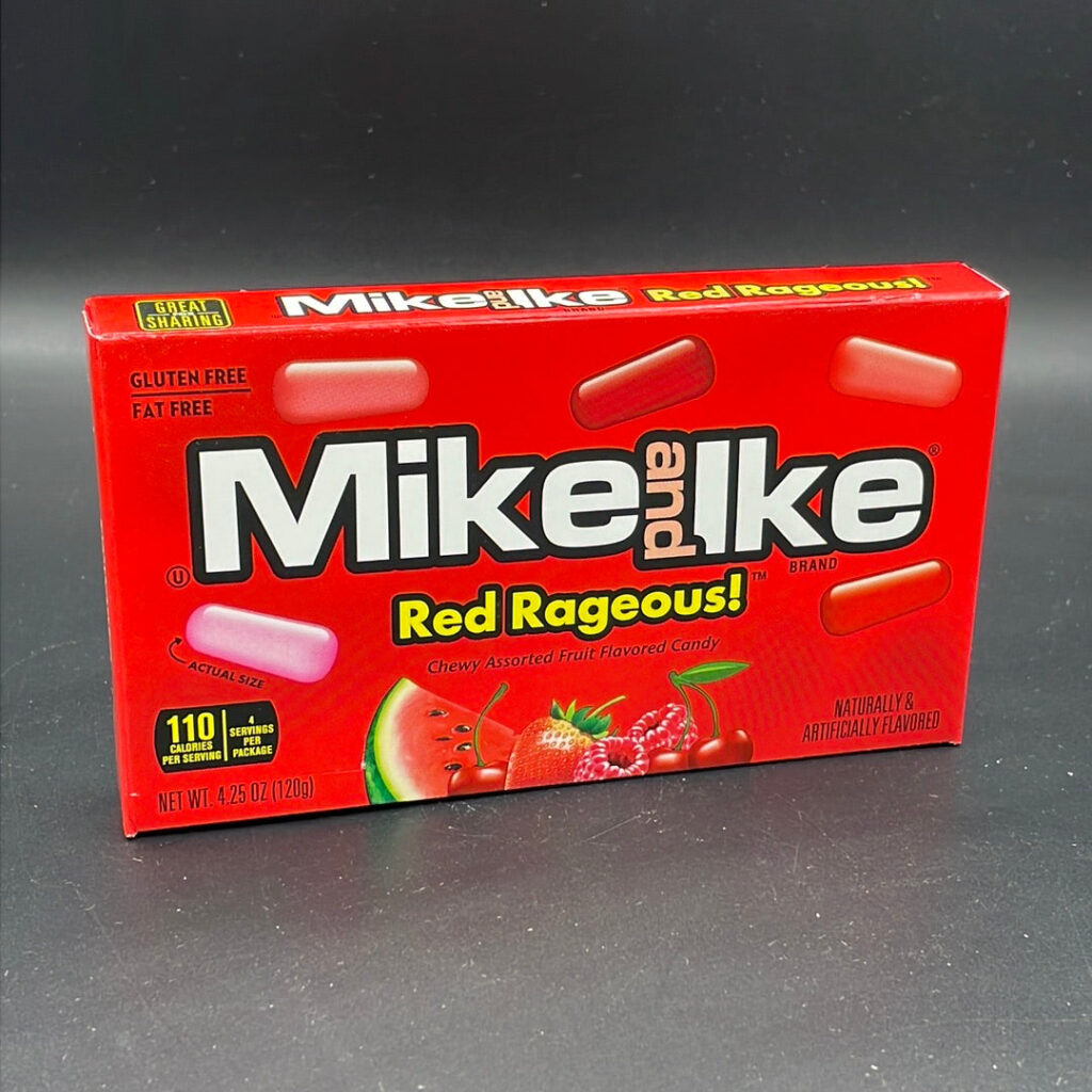 Mike and Ike – Red Rageous, Assorted Red Fruit Flavours 120g