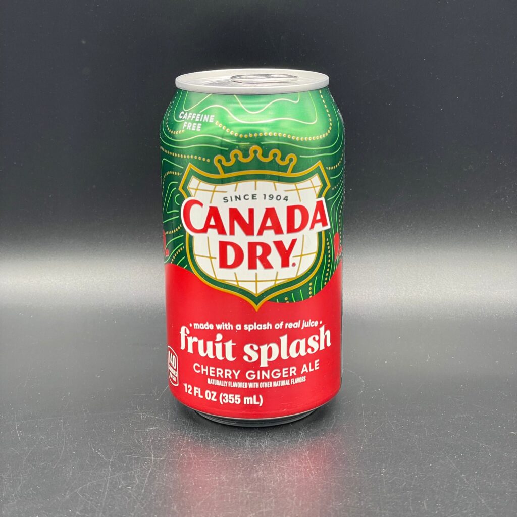Canada Dry – Fruit Splash Cherry Ginger Ale, 355ml (USA)