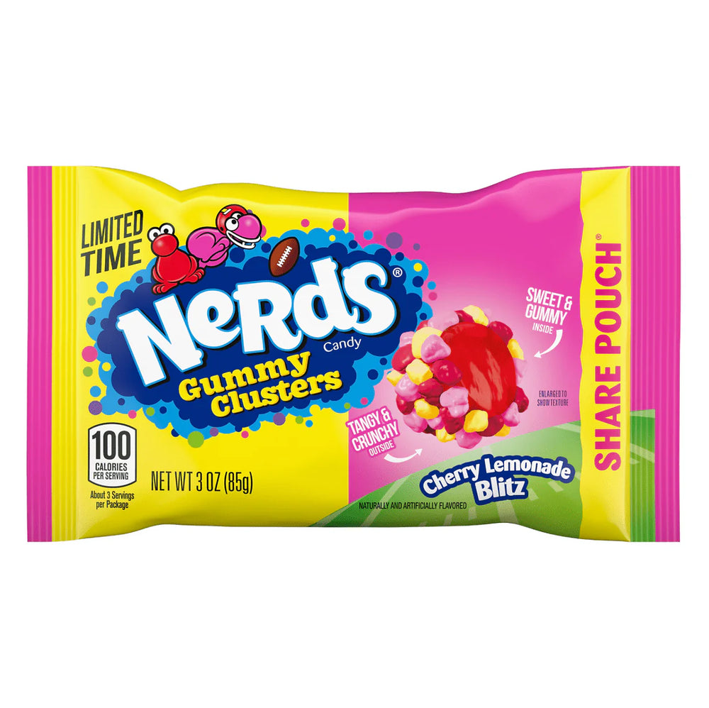 Nerds Gummy Clusters Cherry Lemonade 85g