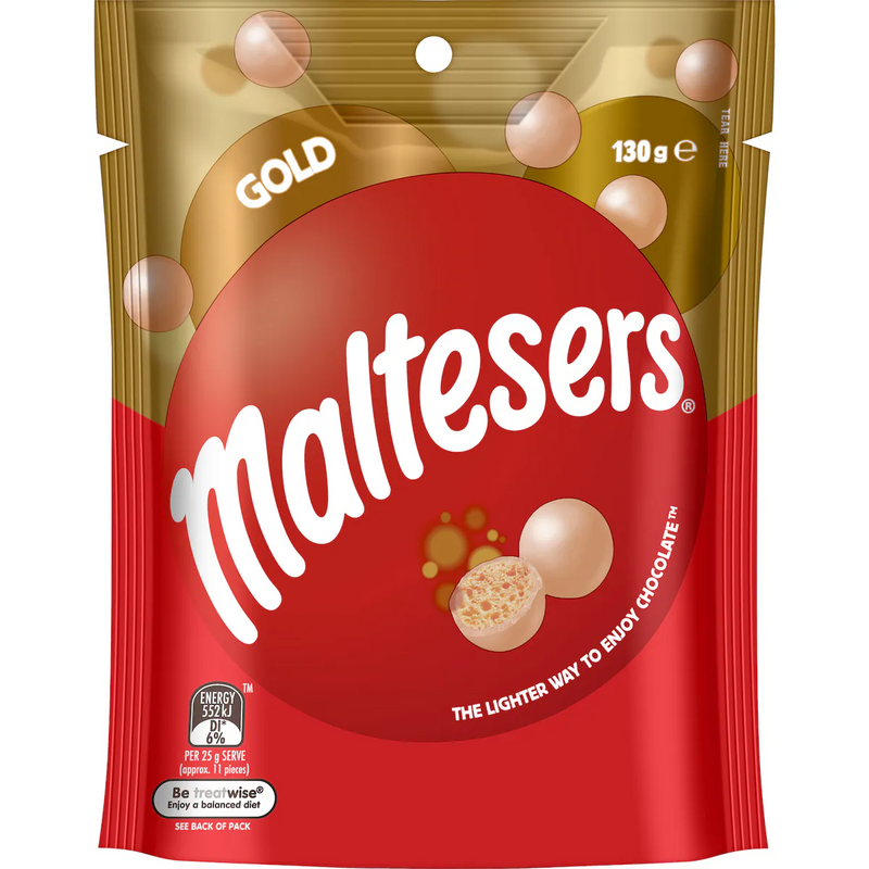 Maltesers Gold Chocolate 130g
