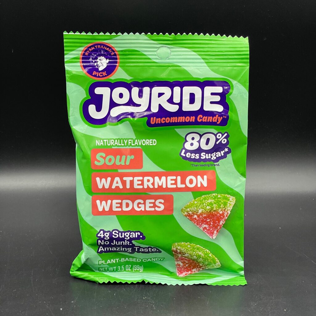JoyRide – Uncommon Candy! Sour Watermelon Wedges, Naturally Flavoured. 80% Less Sugar, No Junk, Amazing Taste. 99g (USA) Ryan Trahan’s Viral Candy!