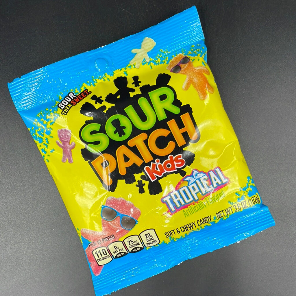 Sour Patch Kids – Tropical Flavour! 102g (USA)