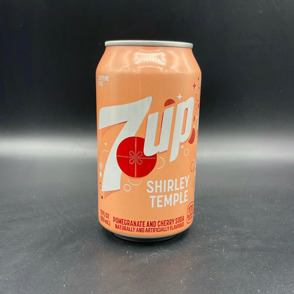 7 Up – Shirley Temple! Pomegranate & Cherry Flavoured Soda, 355ml (USA)
