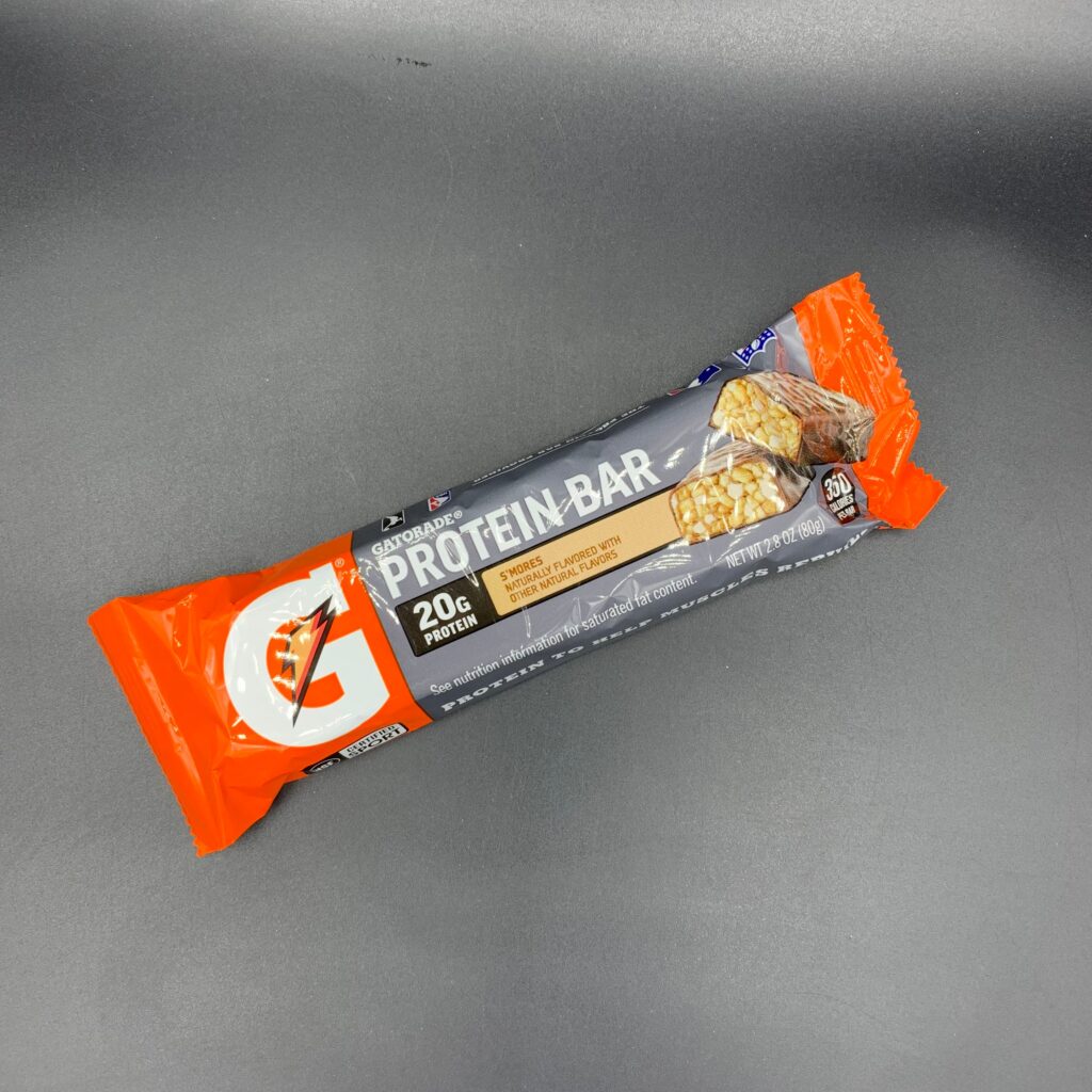 Gatorade Protein Bar, S’mores Flavour, with 20g of Protein, 80g (USA)