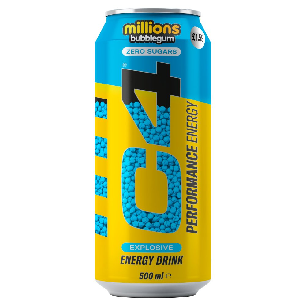 C4 Millions Bubblegum Energy Drink 473ml