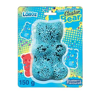Lolloz Giant Gummy Cluster Bear 150g