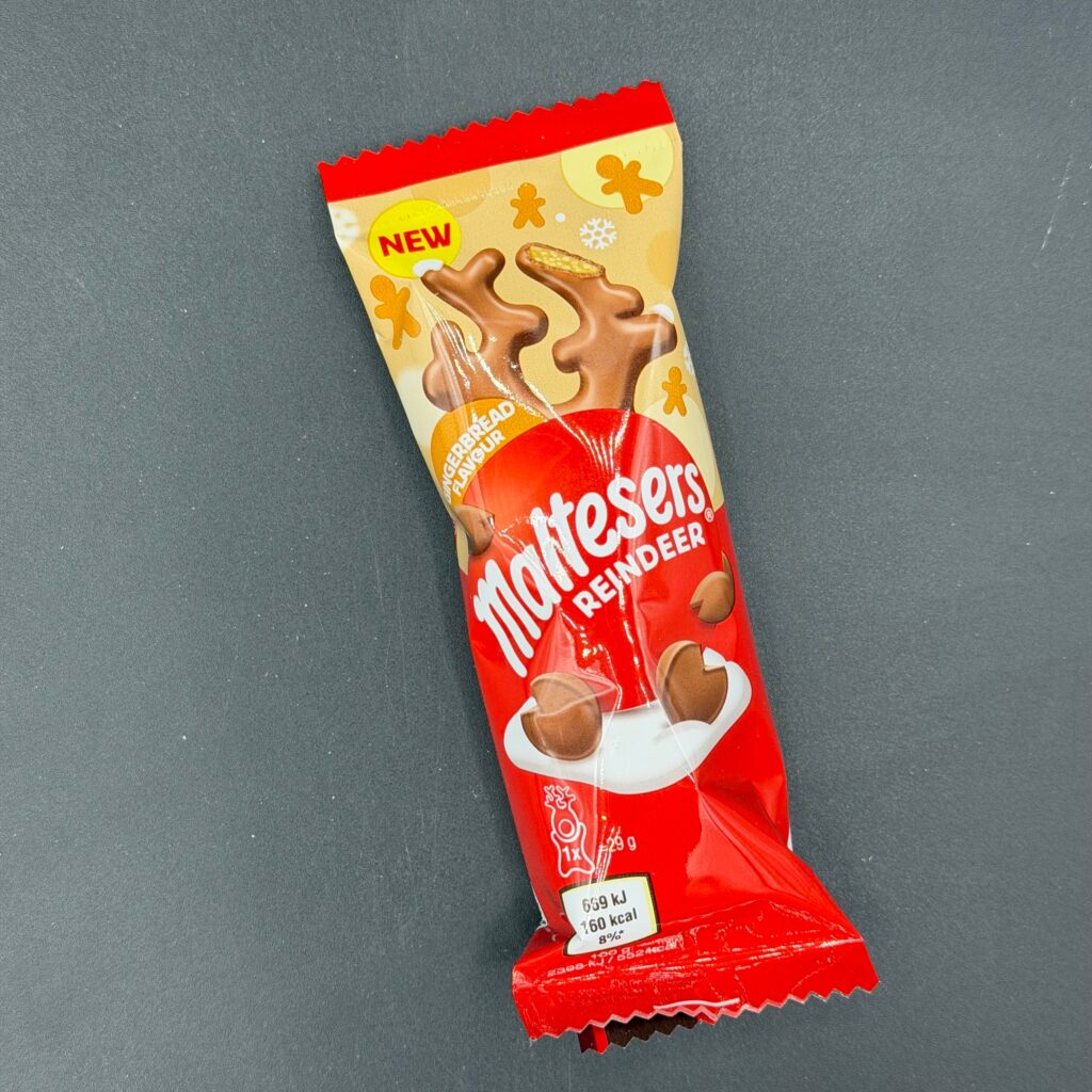Maltesers Reindeer – Milk Chocolate, Gingerbread Flavour 29g (UK) SEE DESCRIPTION!