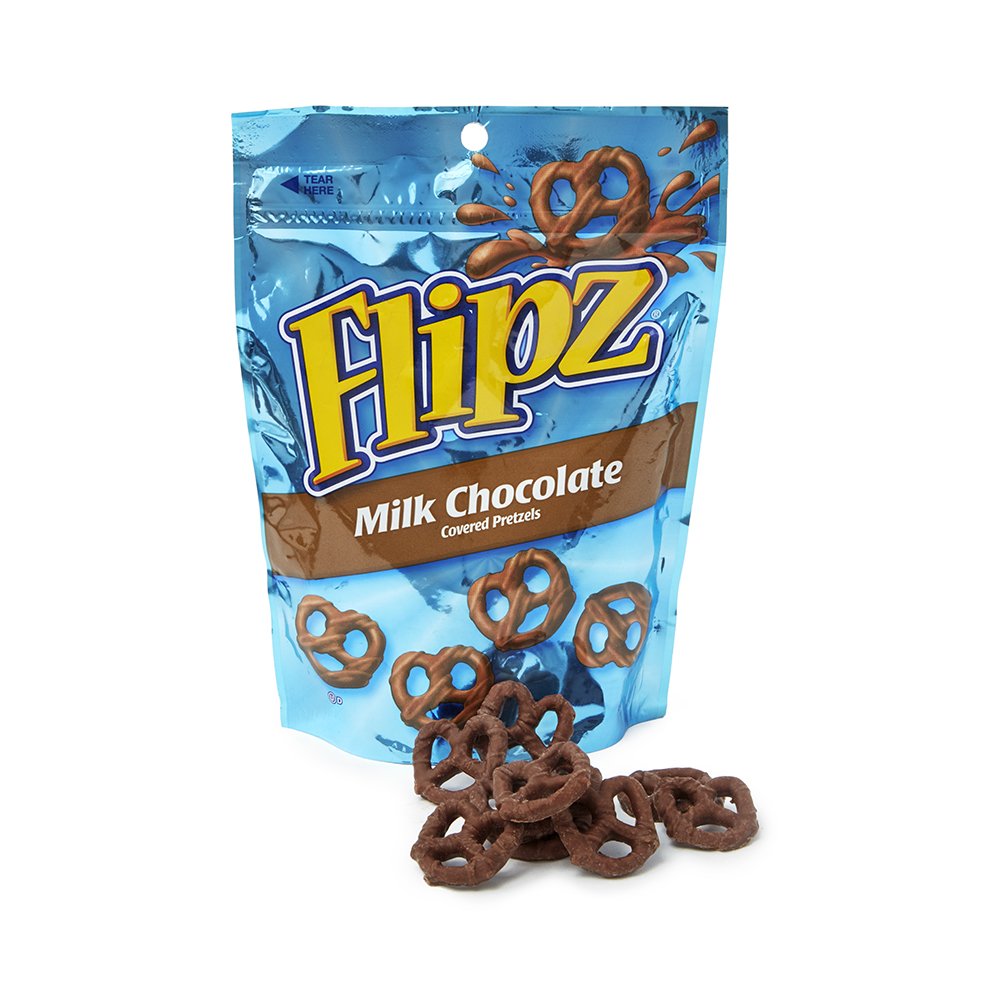 Flipz Dark Choc Pretzels 114g