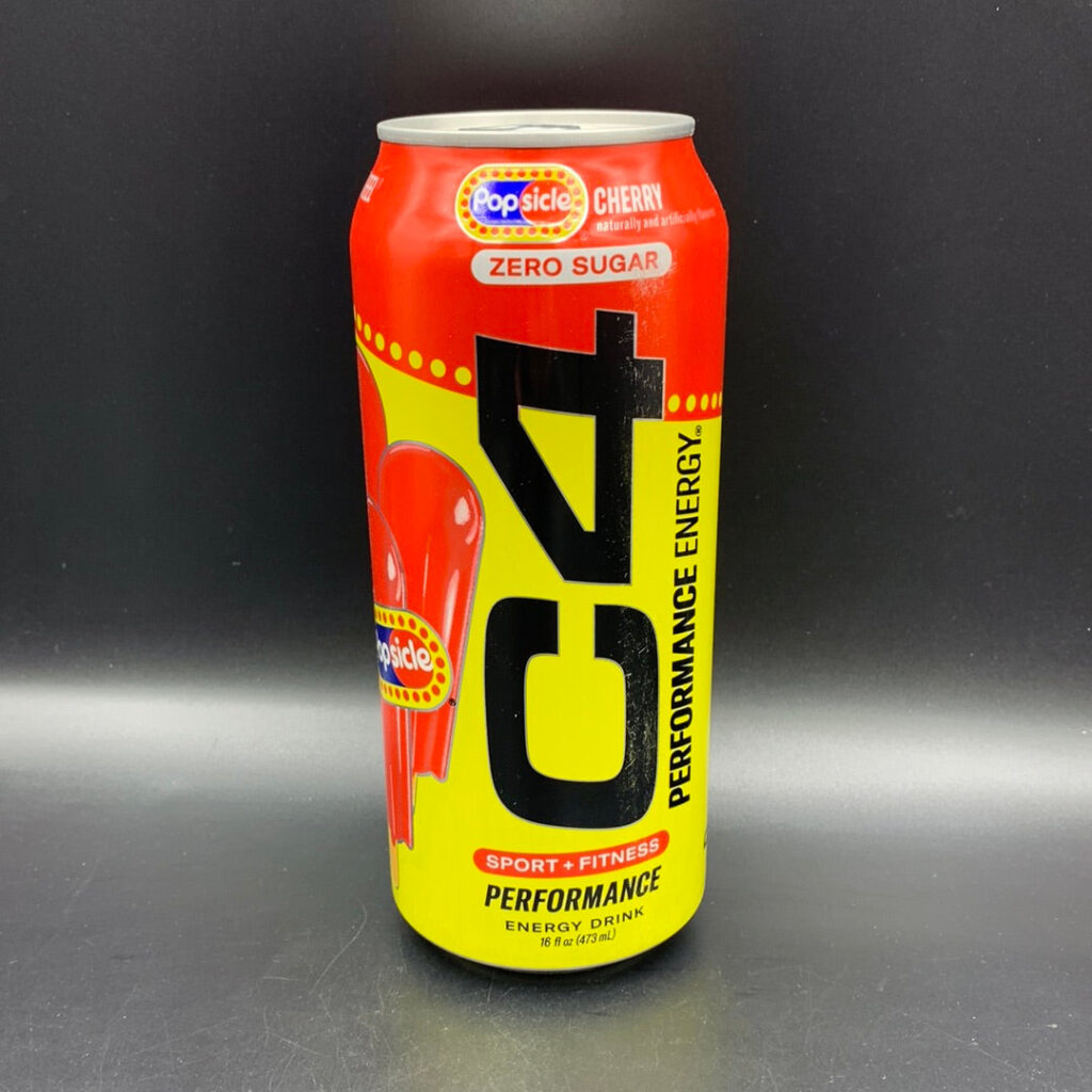 C4 Performance Energy – Popsicle Cherry Flavour, 473ml (USA)