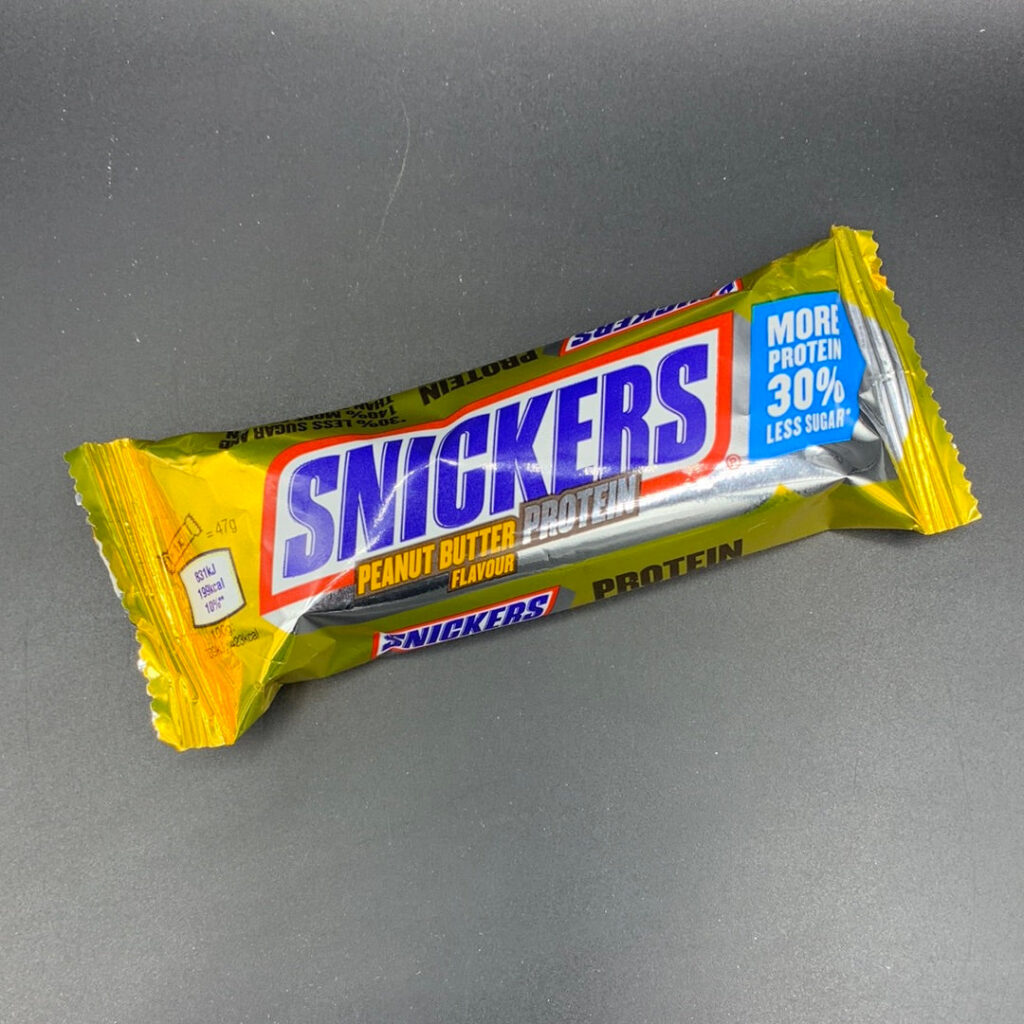 Snickers Peanut Butter Flavoured Protein Bar, 47g (UK)