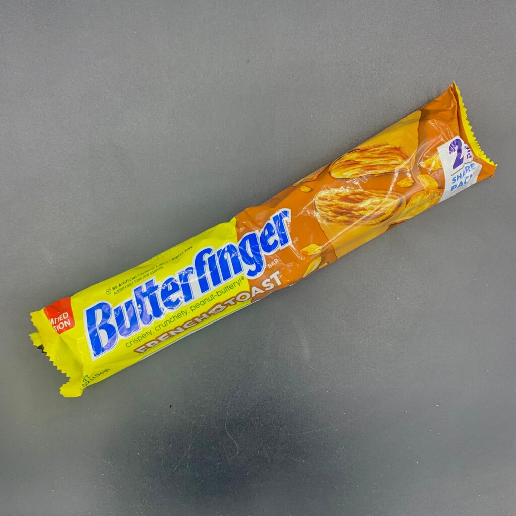 Butterfinger Bar – French Toast Flavour, Share Size (2 Pieces), 104g (USA). LIMITED EDITION