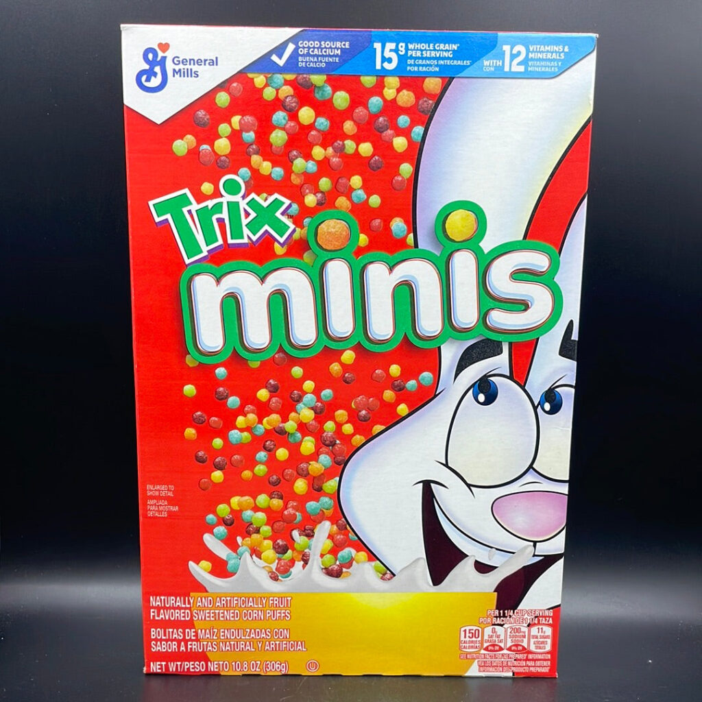 General Mills Trix Minis Cereal 306g (USA) CHECK DATE