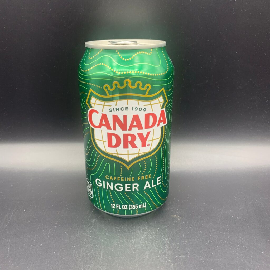 Canada Dry – Ginger Ale, CAFFEINE FREE, 355ml (USA)