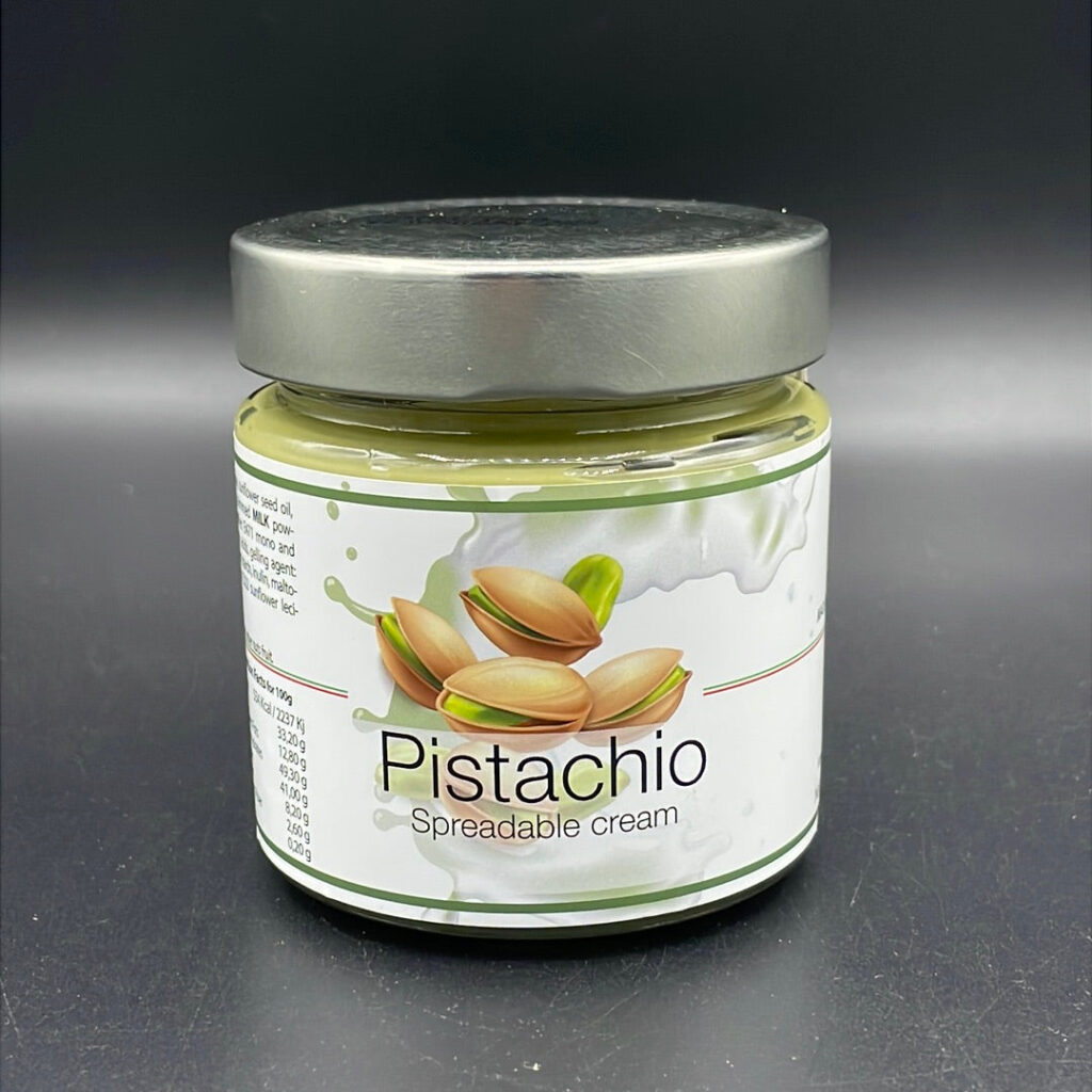 Pistachio Spreadable Cream 200g, Made in Italy (EURO)