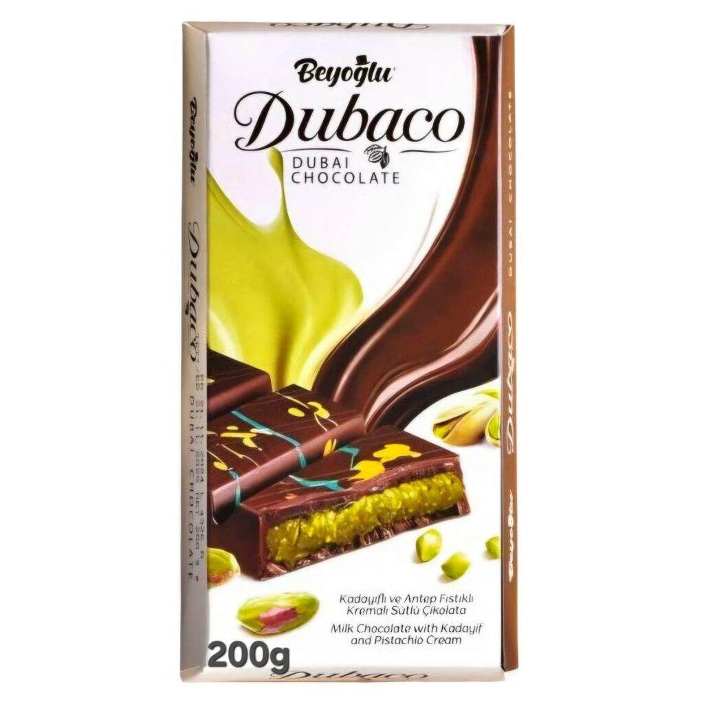 Dubaco Pistachio Dubai Chocolate 200g