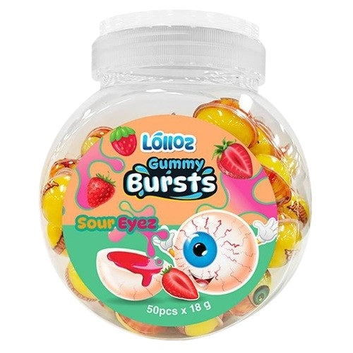Lolloz Gummy Bursts Sour Eyez 18g (Sold Individually)