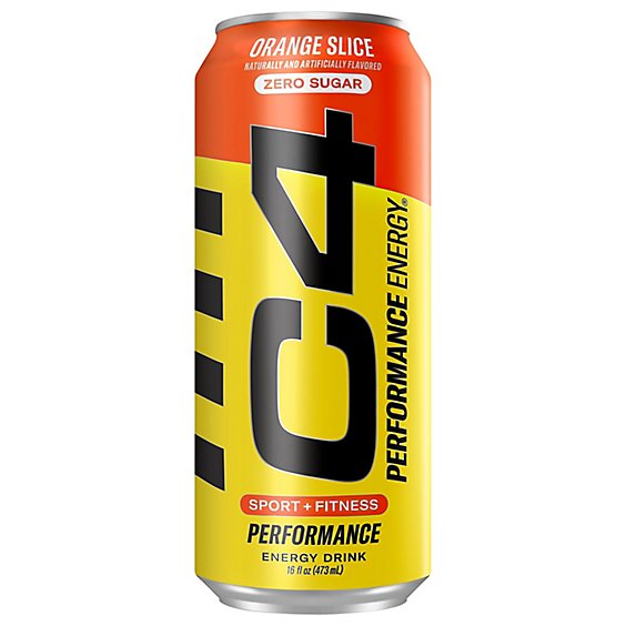 C4 Orange Slice Energy Drink 473ml