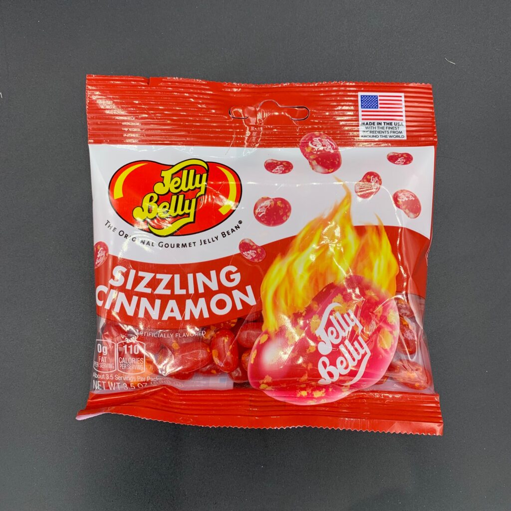 Jelly Belly – Sizzling Cinnamon Flavour Jelly Beans, 99g (USA)