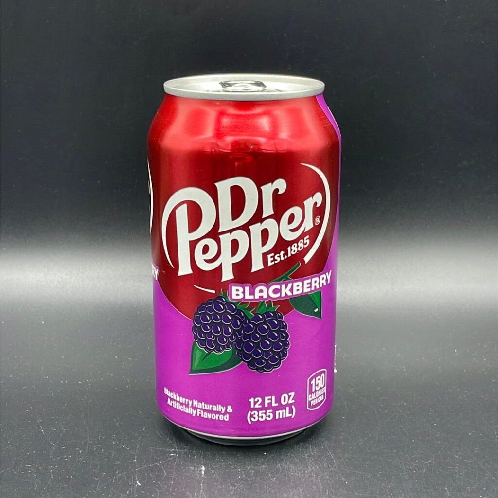 Dr Pepper – Blackberry Flavour, 355ml (USA) NEW