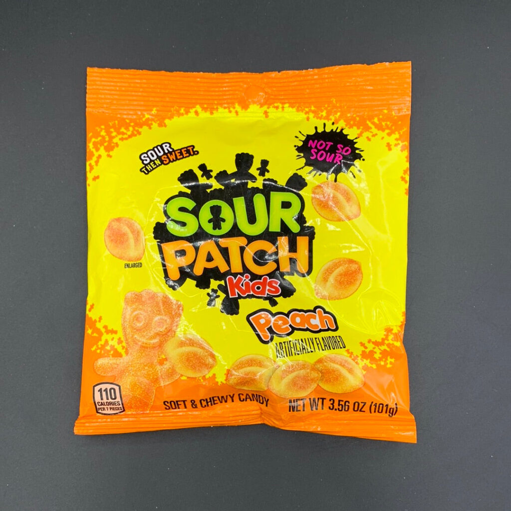 NEW Sour Patch Kids – Peach ‘Not So Sour’ Flavour 101g (USA)
