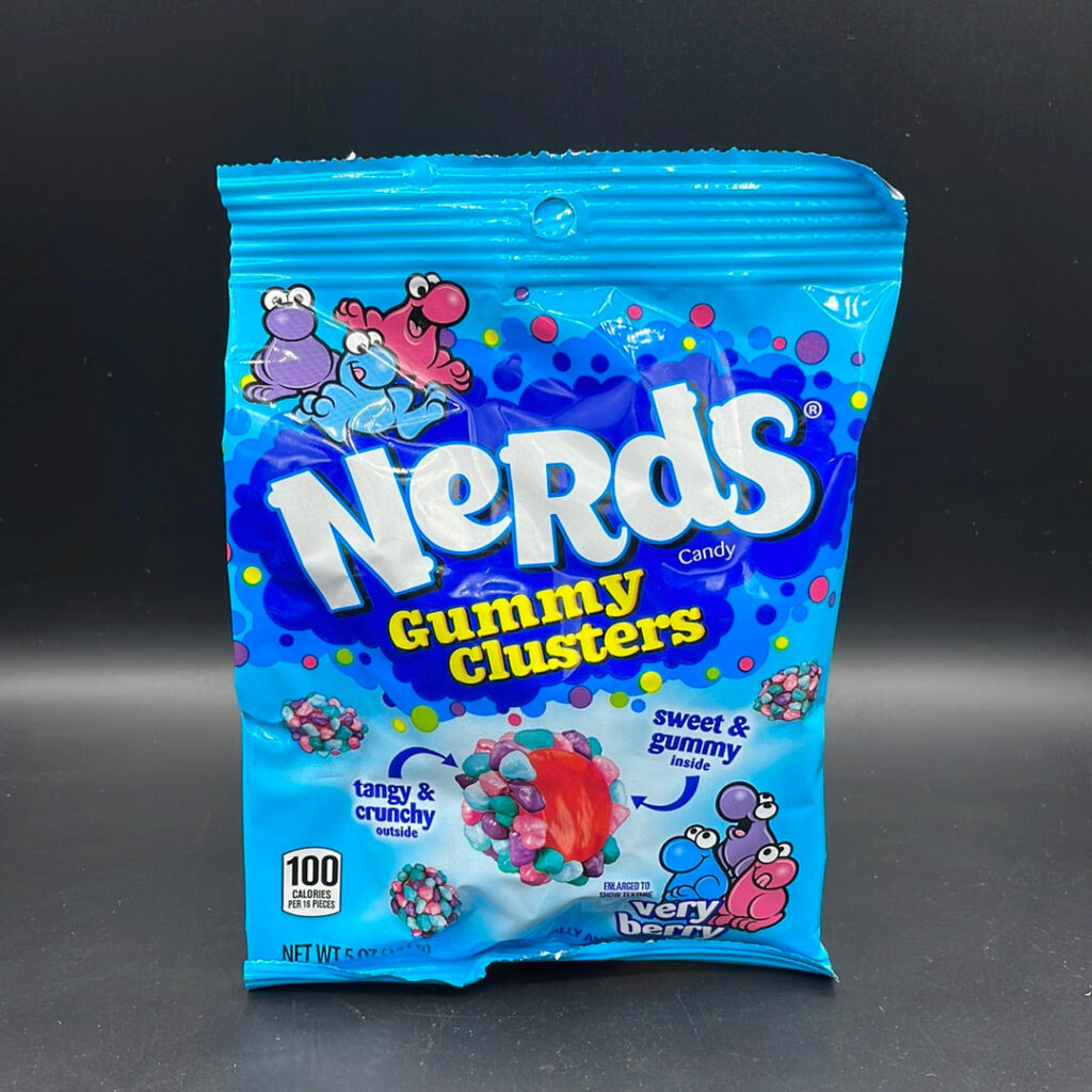 Nerds – Gummy Clusters, Very Berry Flavour, 141g (USA)