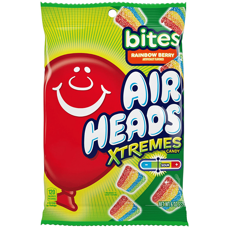 Airheads Xtremes Bites Rainbow Berry 170g