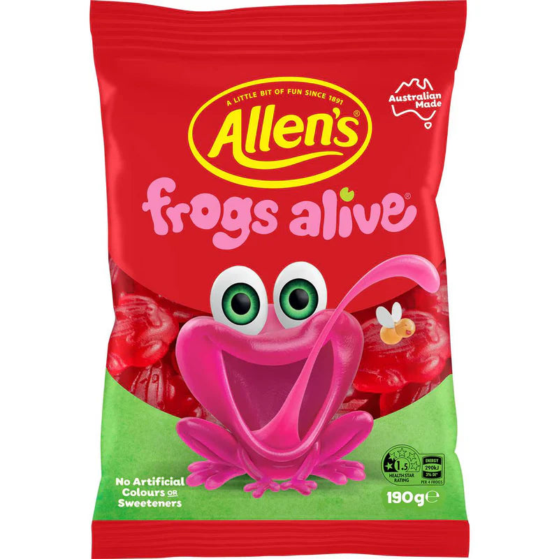 Allens Frogs Alive 190g