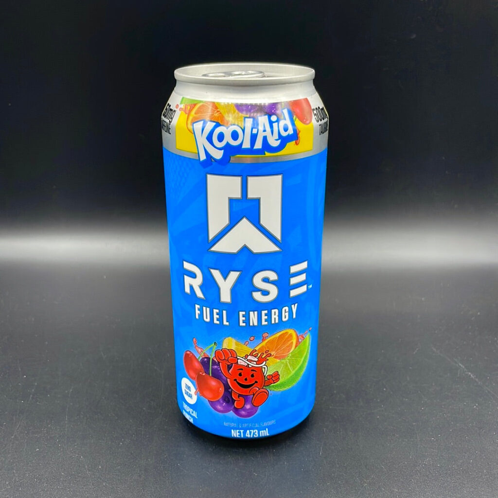Ryse Fuel Energy Drink – Kool-Aid Tropical Punch Flavour, 472ml (USA) ZERO SUGAR