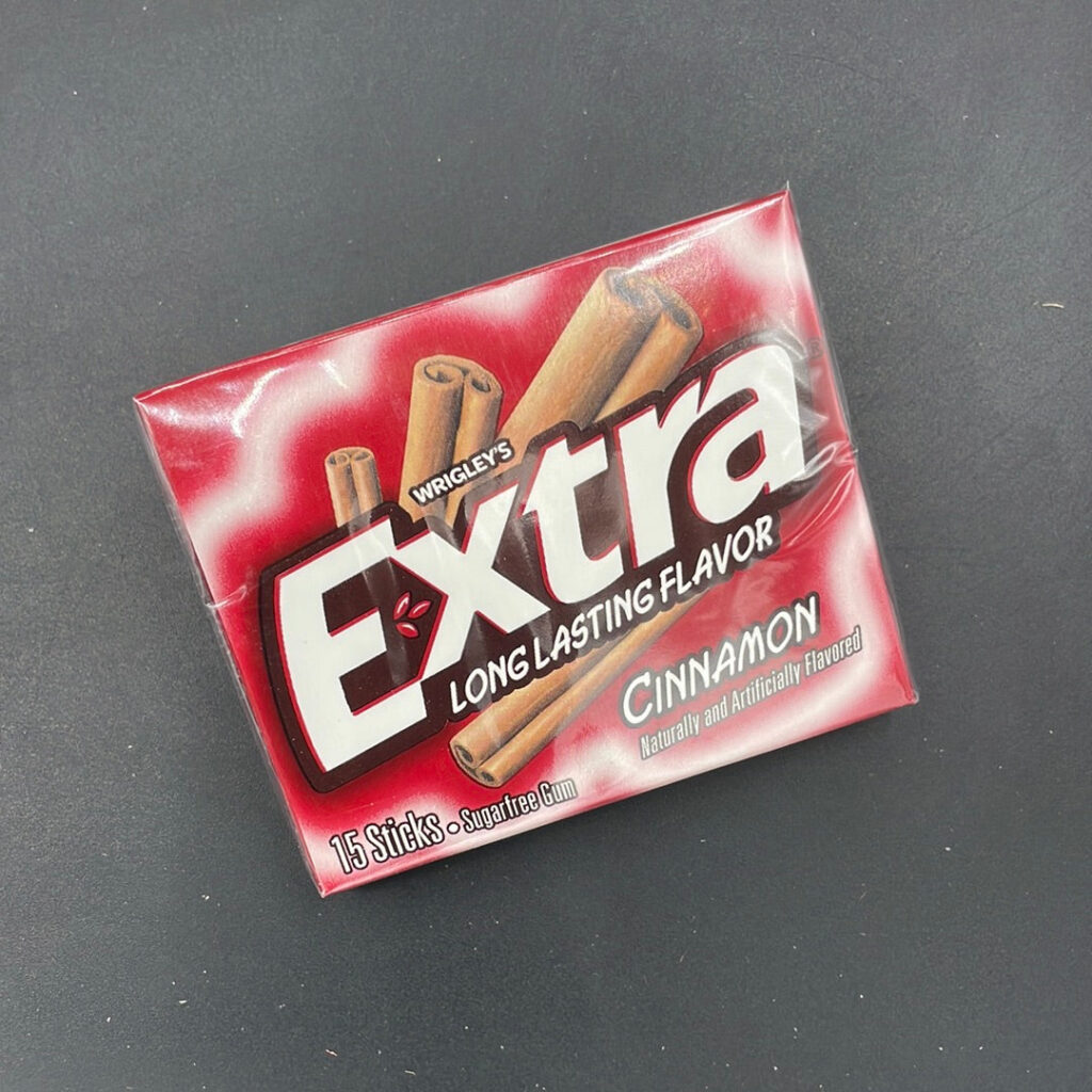 Wrigley’s Extra, Cinnamon Flavoured Gum, 15 Sticks (USA)