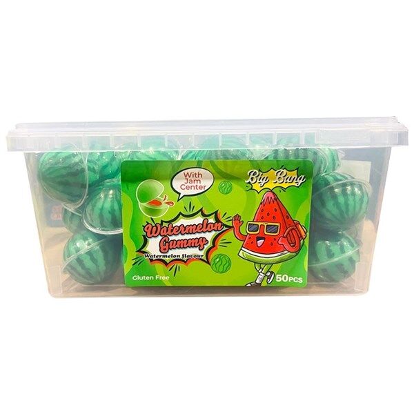 Big Bang Jam Filled Gummy Watermelon (sold Individually)