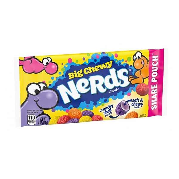 Big Chewy Nerds Share Pouch 113g