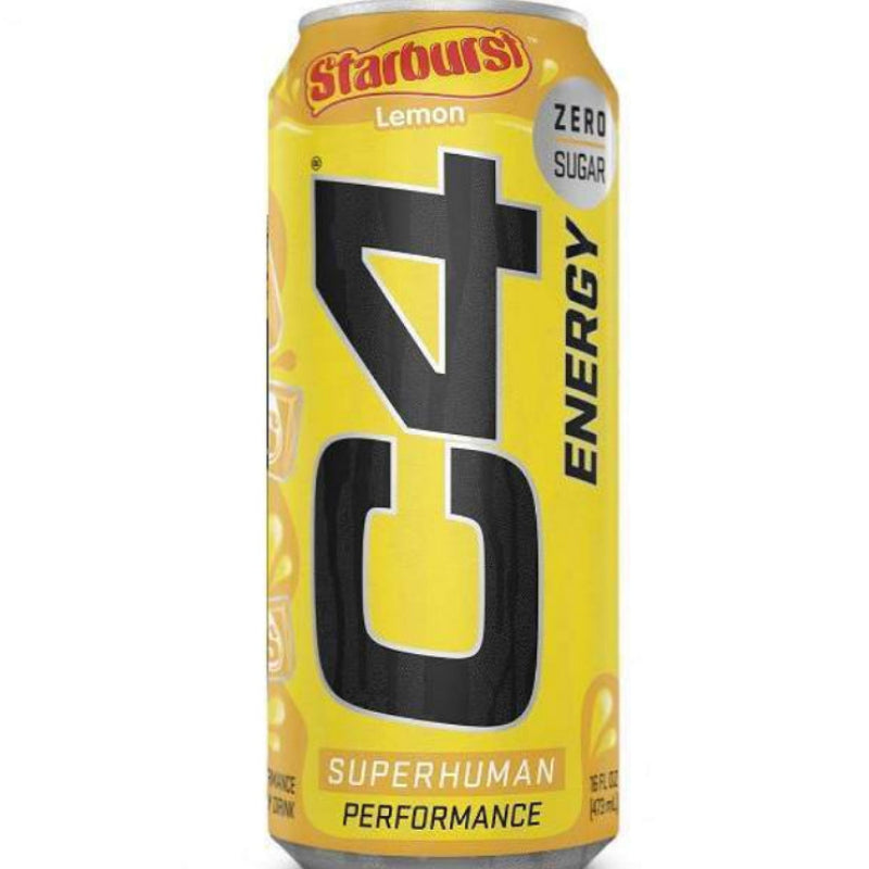C4 Starburst Lemon Energy Drink 473ml
