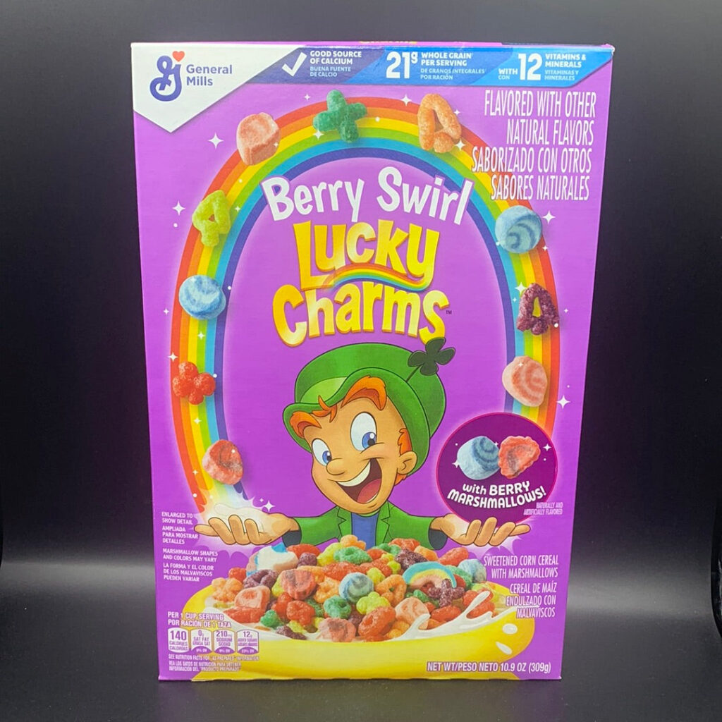 Lucky Charms Cereal – Berry Swirl Flavour! 309g (USA) CHECK DATE
