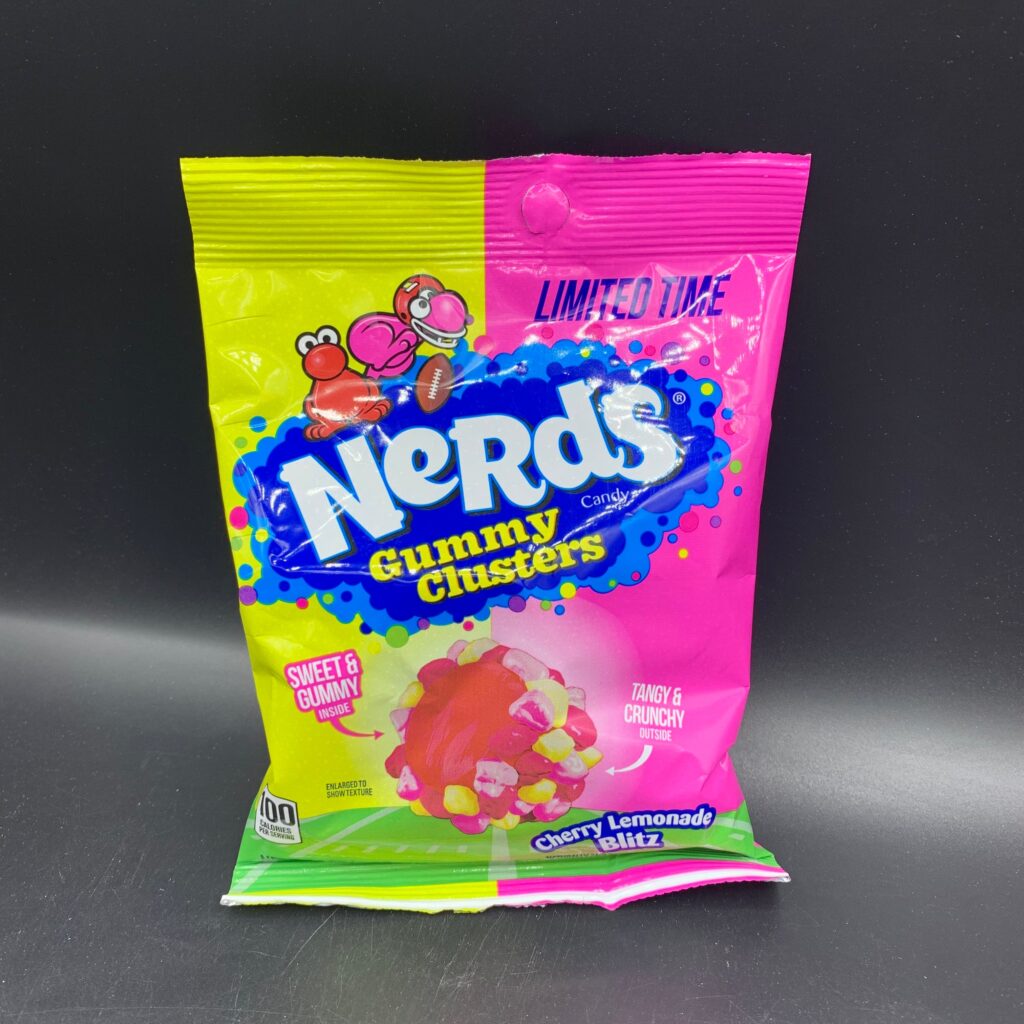 Nerds – Gummy Clusters, Cherry Lemonade Blitz Flavour, 141g (USA)