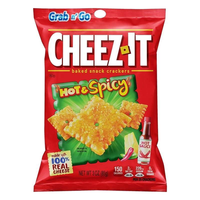 Cheez It Grab n Go Hot & Spicy 85g
