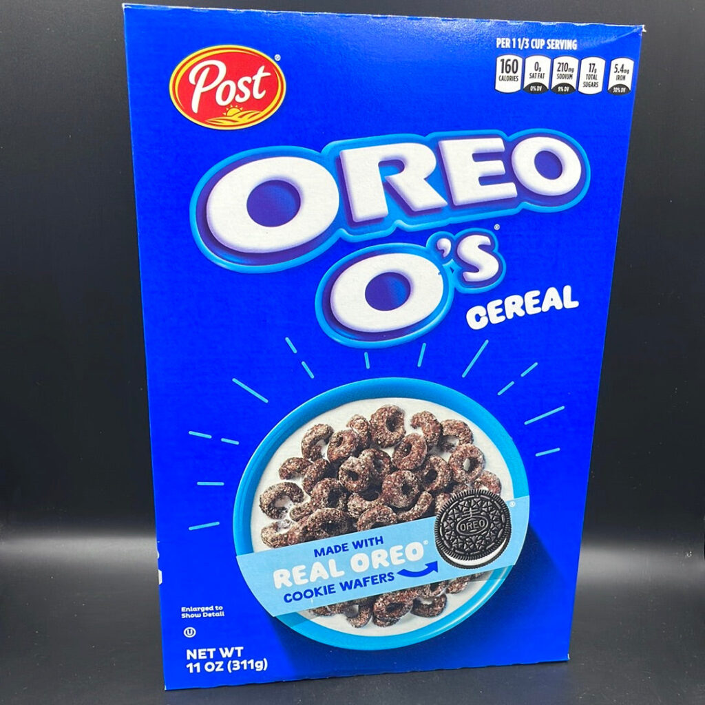 Post Oreo O’s Cereal – Made with Real Oreo Cookie Wafers! 311g (USA) CHECK DATE