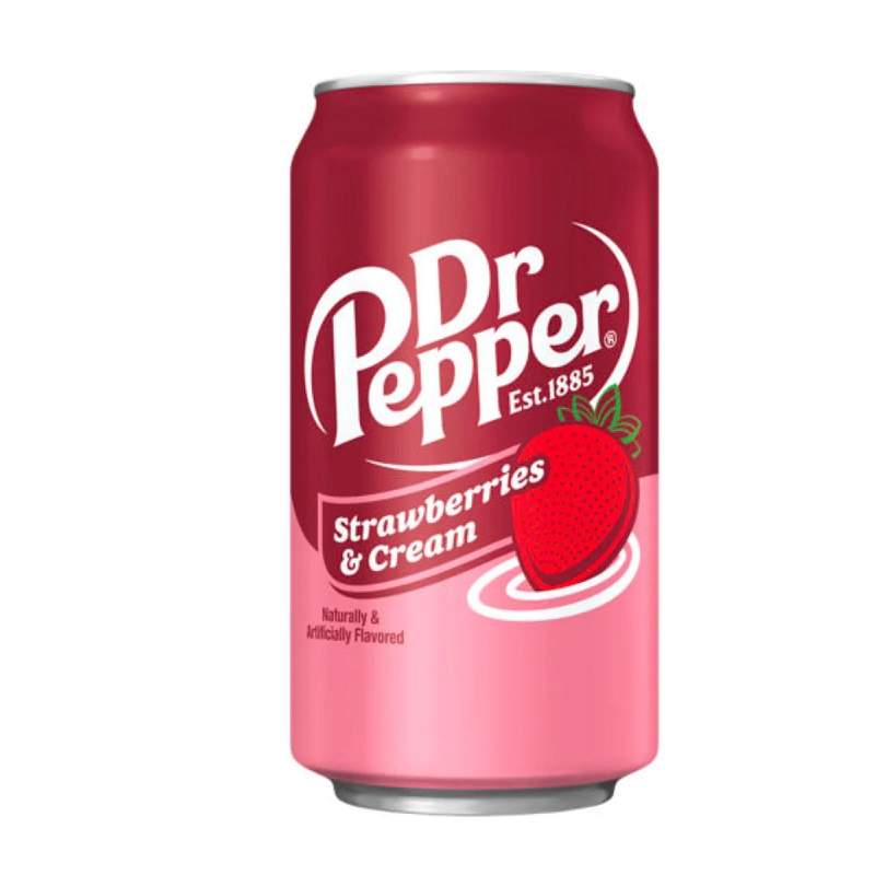Dr. Pepper Strawberries & Cream 355ml