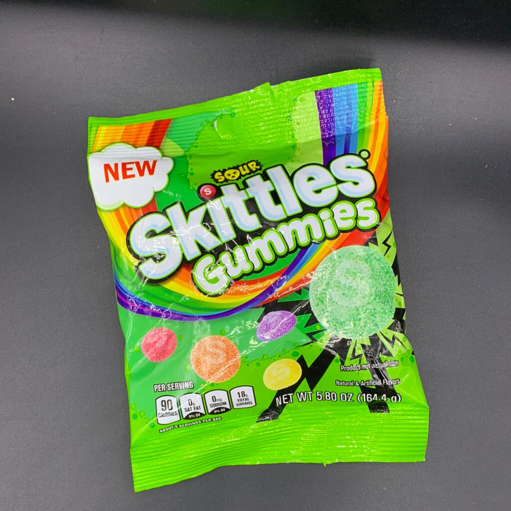 Skittles – Sour Gummies, 164g (USA)