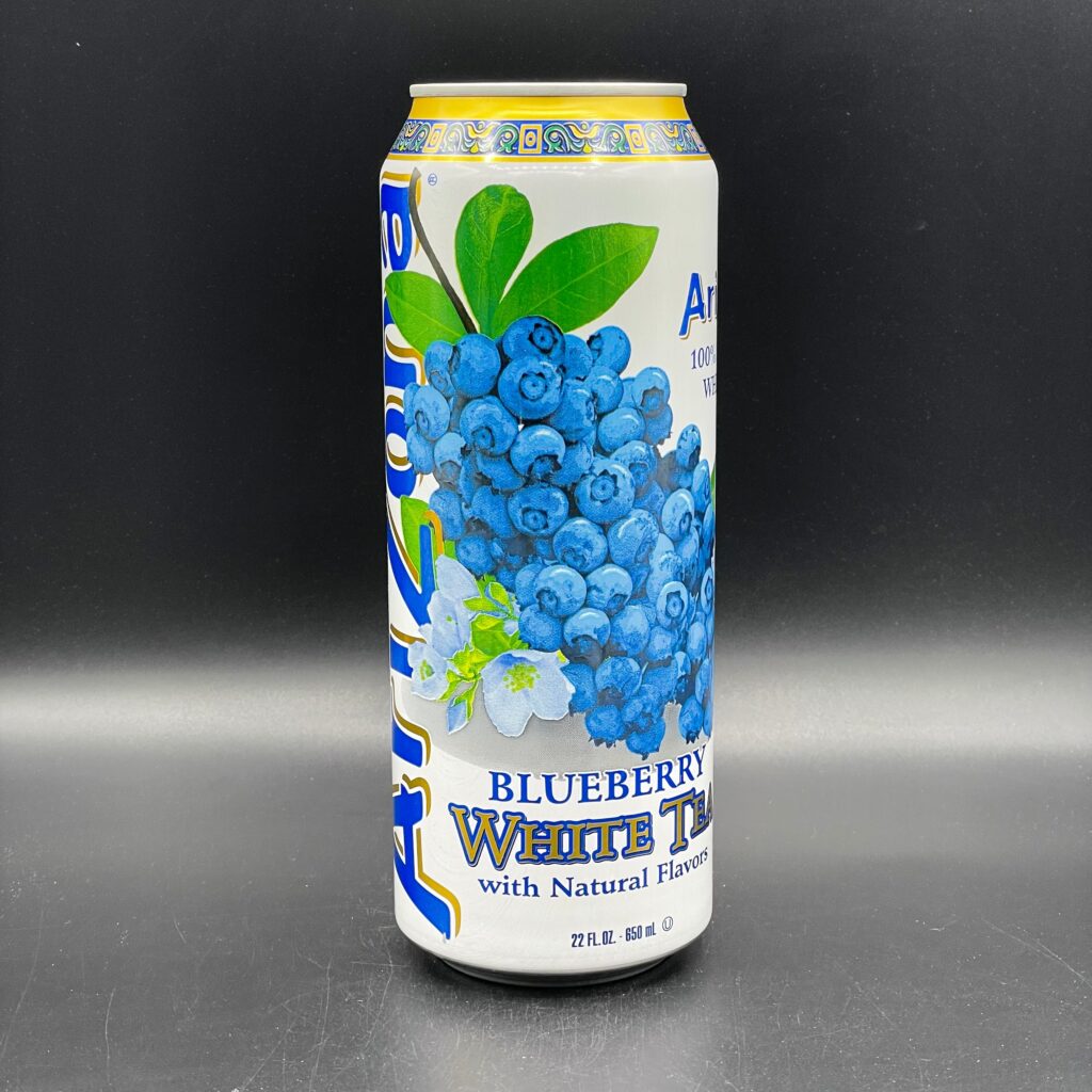 Arizona – Blueberry White Tea with Natural Flavours, 650ml (USA)