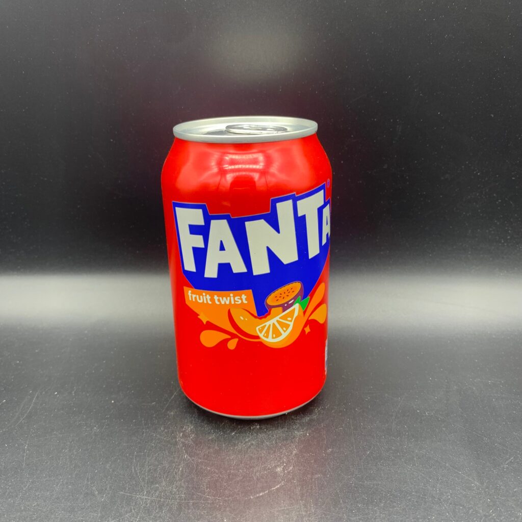 Fanta Fruit Twist – Orange, Passionfruit, Peach & Apple Flavour, 330ml (UK)