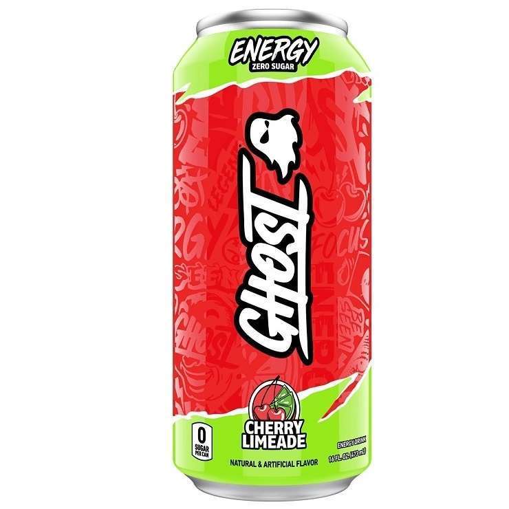 Ghost Cherry Limeade Energy Drink 473mL