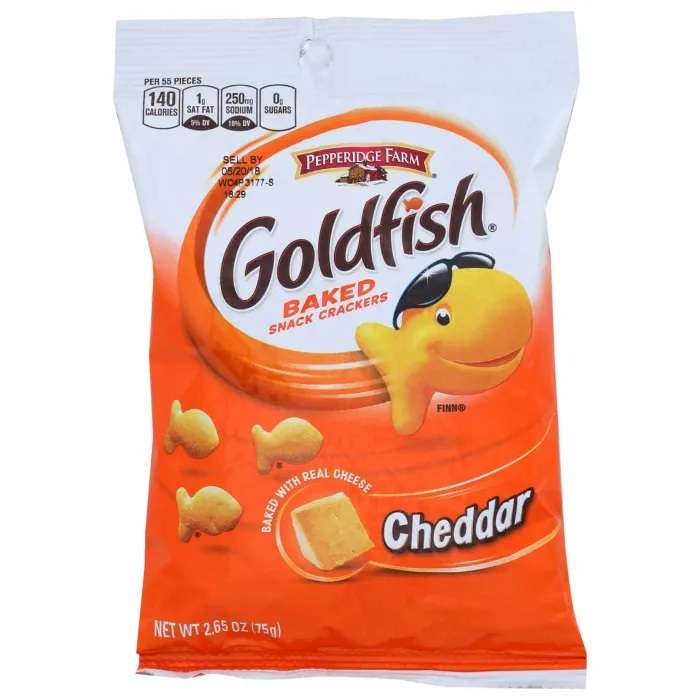 Goldfish Cheddar Bag 75g