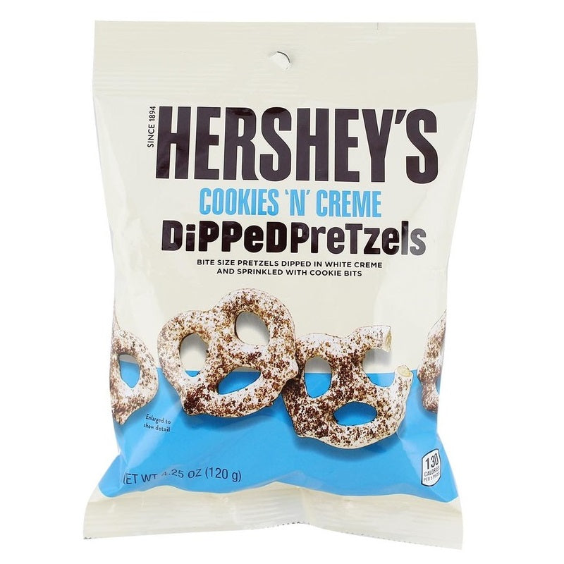 Hersheys Cookies ‘n’ Creme Dipped Pretzels 120g