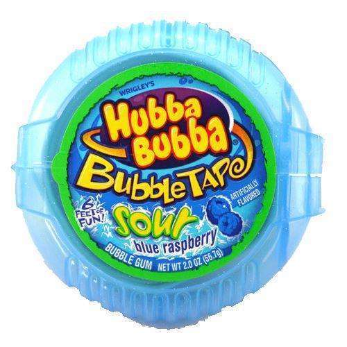 Hubba Bubba Bubble Tape Sour Blue Raspberry 56.7g